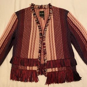 NIC+ZOE Fringe Jacket